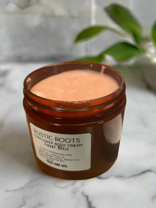 Sunflower Body Cream- 6 oz Jar