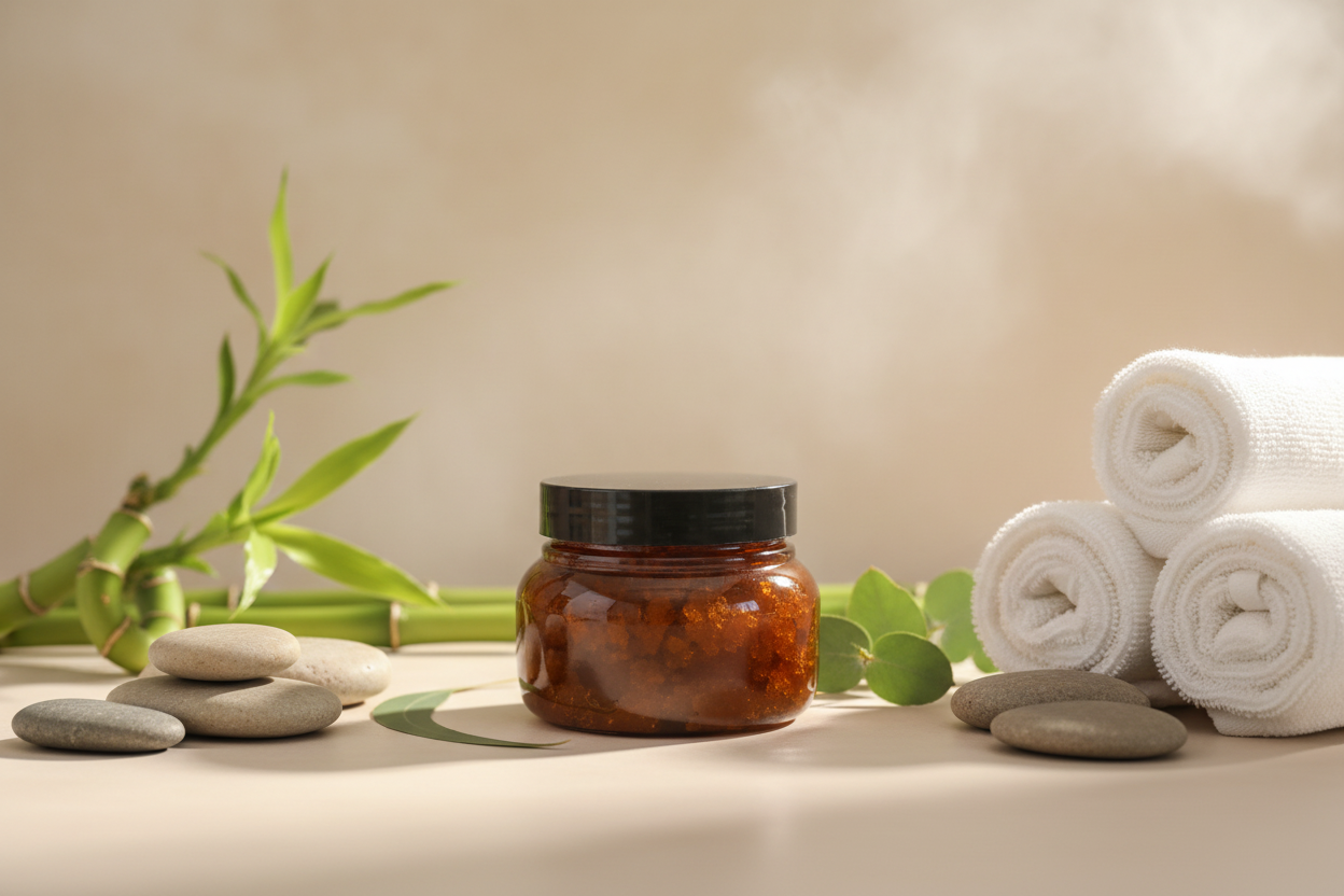 Honey Turmeric Sugar Scrub